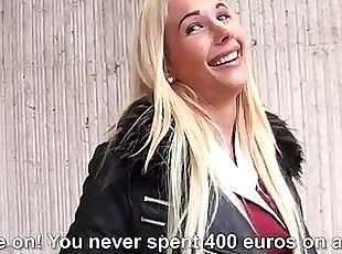 Busty Czech girl nailed for alot of cash